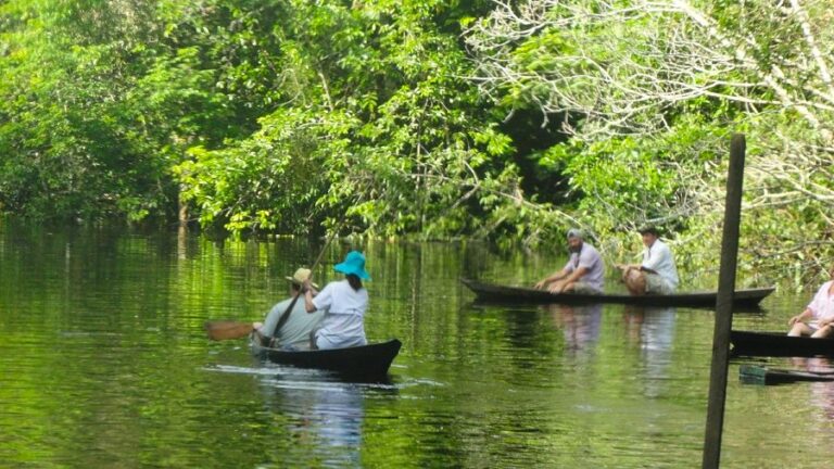 Anavilhanas Village - Canoa remo
