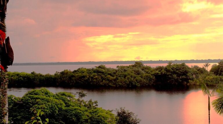 Anavilhanas Village - por do sol